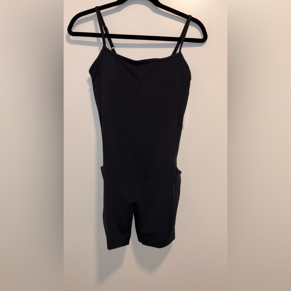 NWT CRZ yoga black bodysuit size XS